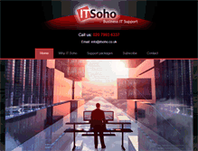 Tablet Screenshot of itsoho.co.uk